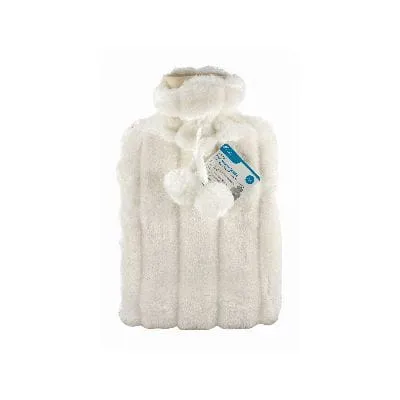 2L Hot Water Bottle & Plush Faux Fur Cover - By Ashley