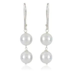 92.5 Silver Earring with pearl