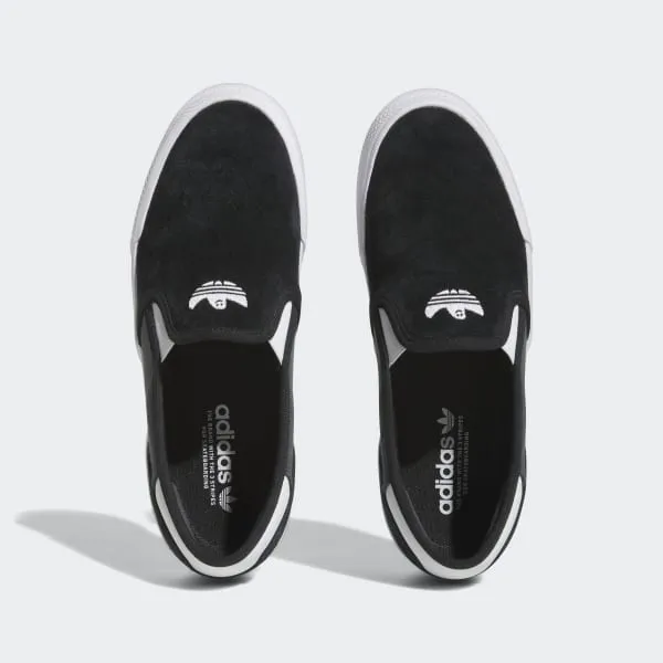 Adidas Shmoofoil Slip On Shoes Black - Grey Six - Cloud White