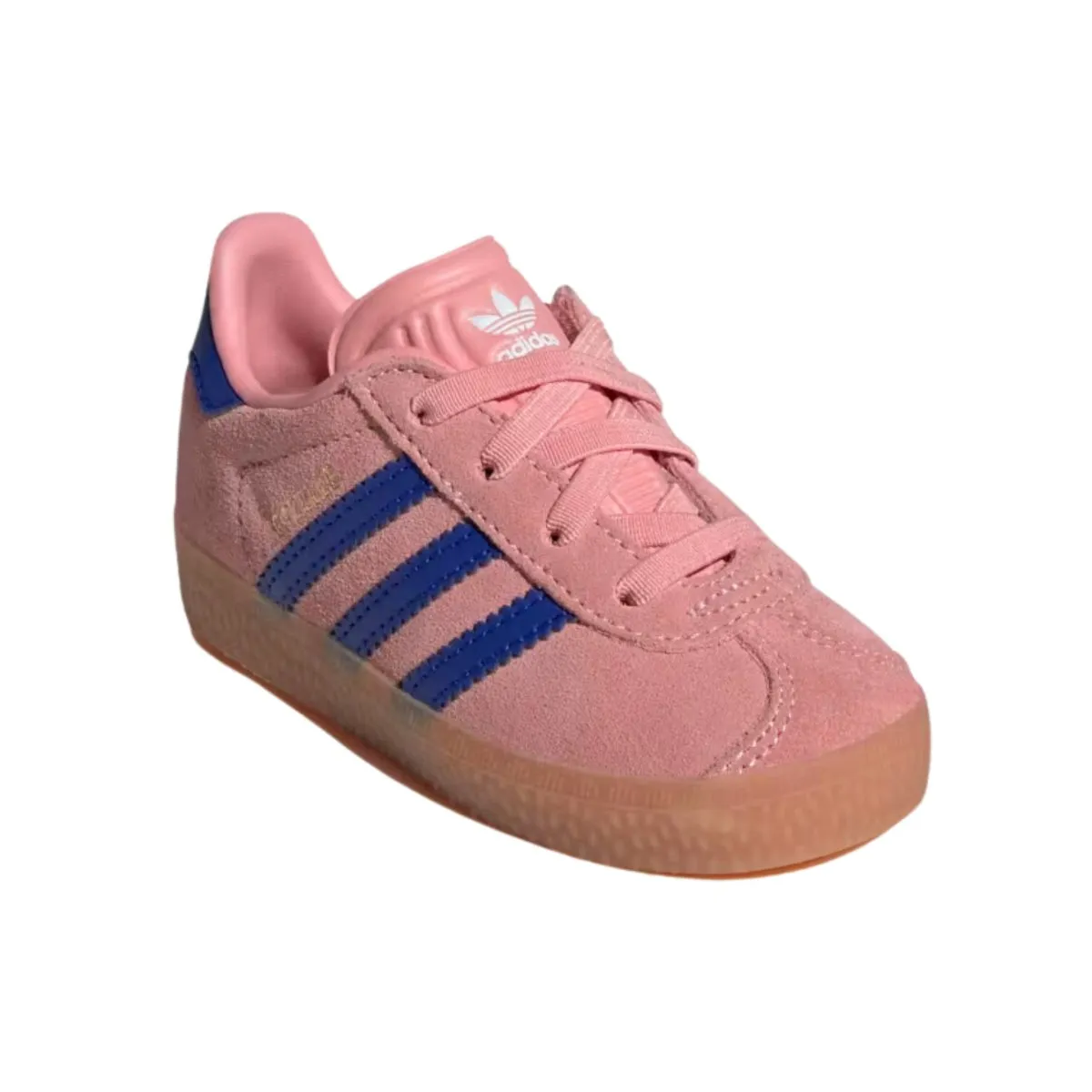 Adidas Toddler's Gazelle Semi Pink Spark/Lucid Blue