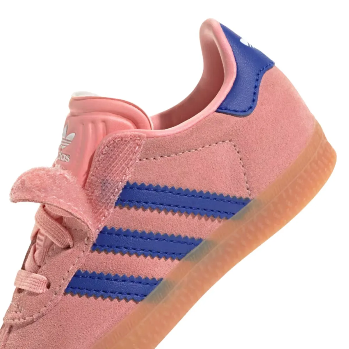 Adidas Toddler's Gazelle Semi Pink Spark/Lucid Blue