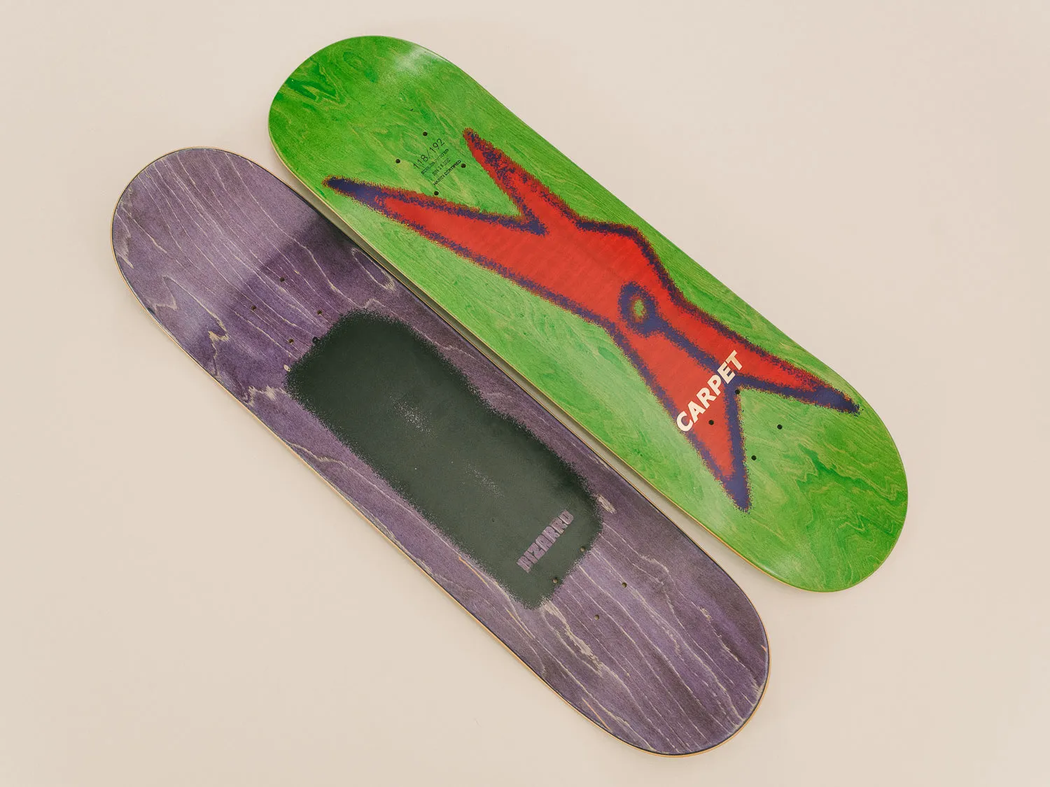 Carpet Bizarro Skateboard Deck