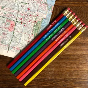 Chicago EL Pencil Set