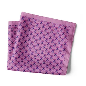 Chokore Purple color Silk Pocket Square - Indian At Heart line