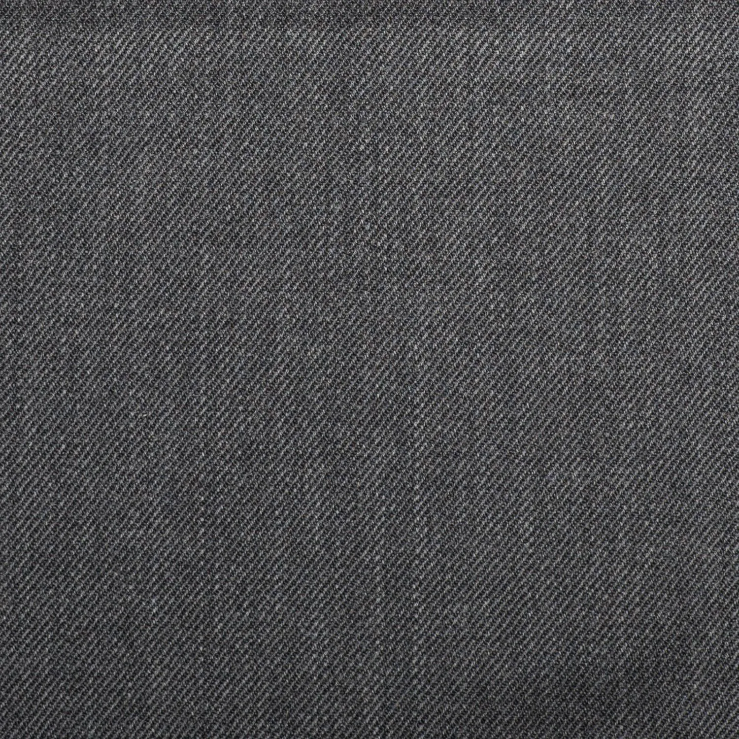 Dark Grey Plain Twill Onyx Super 100's Luxury Jacketing And Suiting's