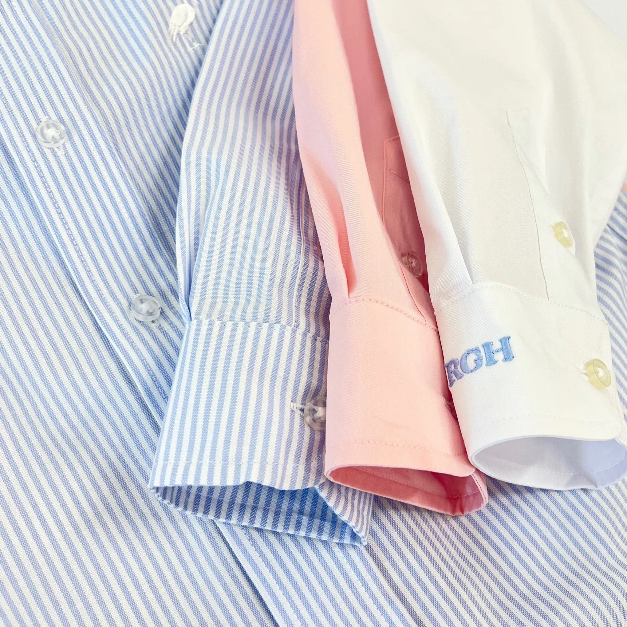 Dean's List Dress Shirt (Oxford) - Worth Avenue White with Worth Avenue White Stork