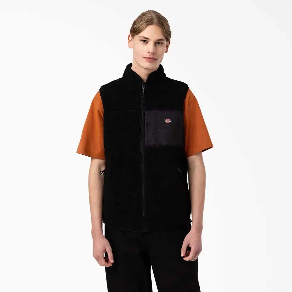 DICKIES - SHERPA VEST BLACK