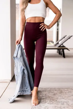 Game Changer Leggings 25 Wine