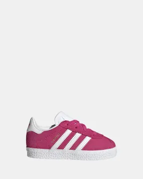 Gazelle CF Elastic Lace Infant Semi Lucid Fuchsia/White