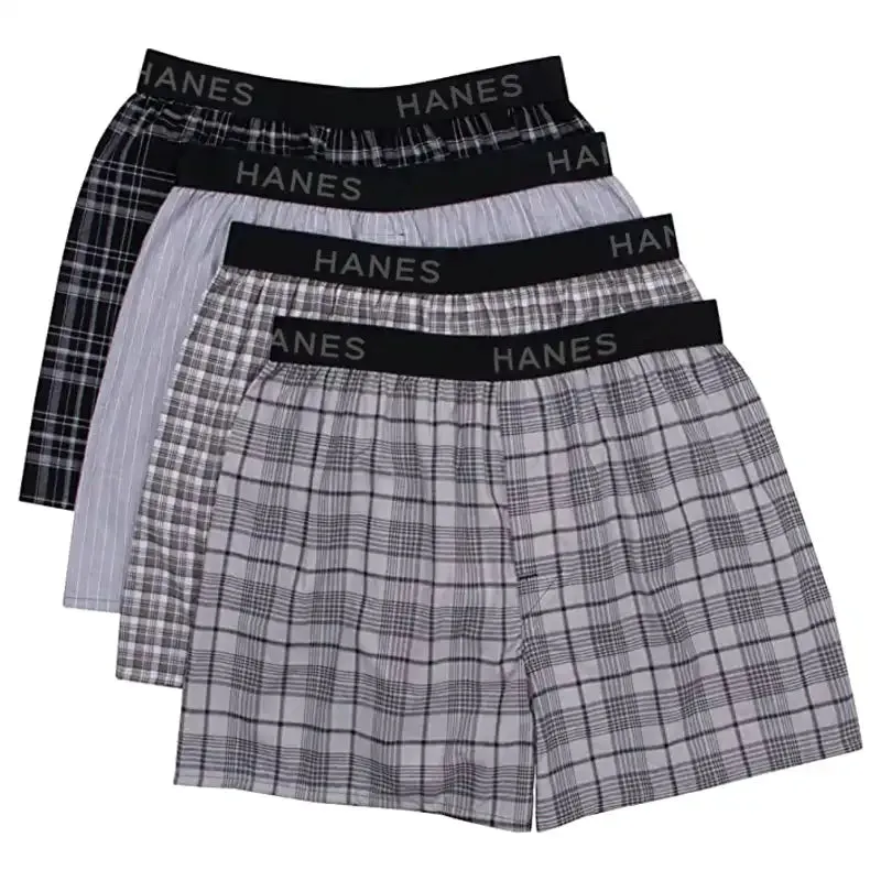 Hanes Men's Boxer 4-pack