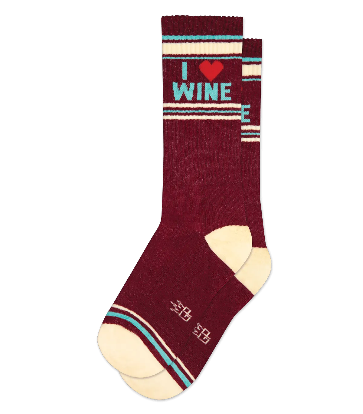 I LOVE WINE Gym Sock