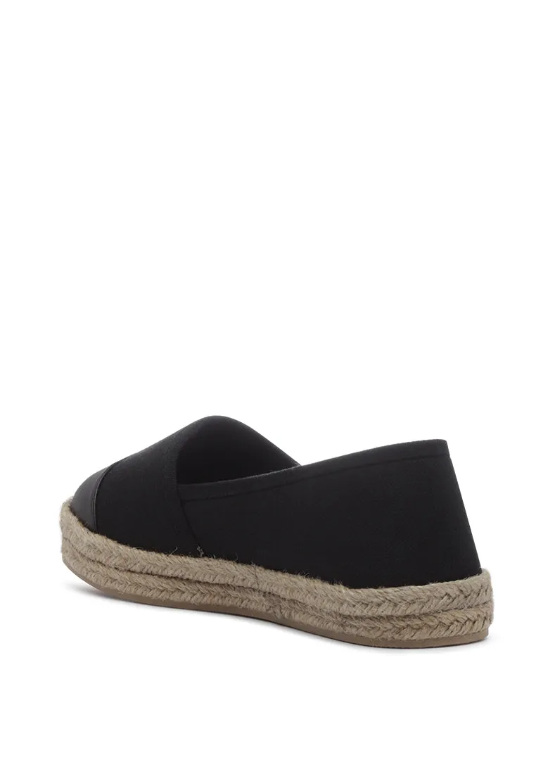 idonia monochrome slipon espadrilles