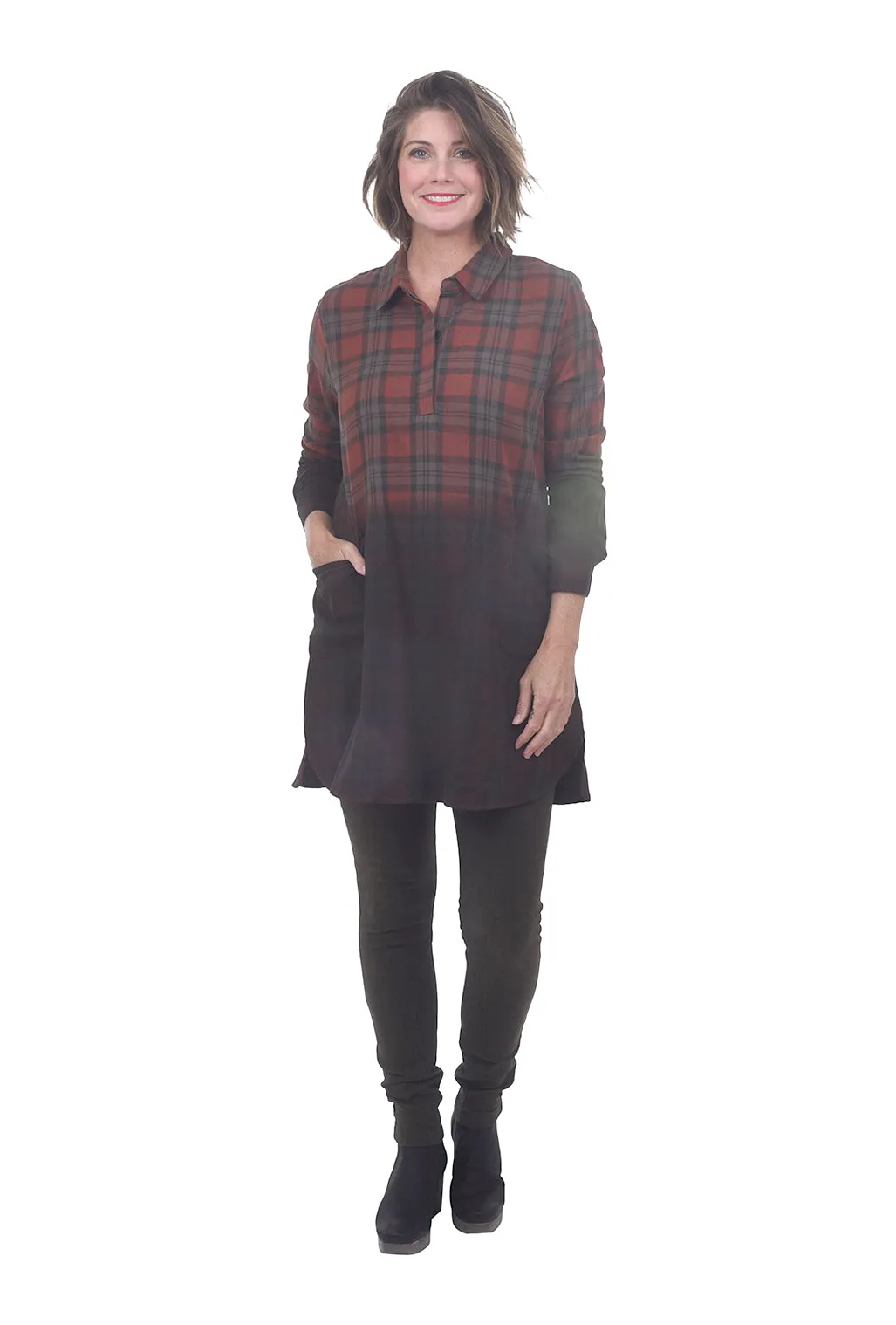 Jodi Flannel Tunic, Bryce