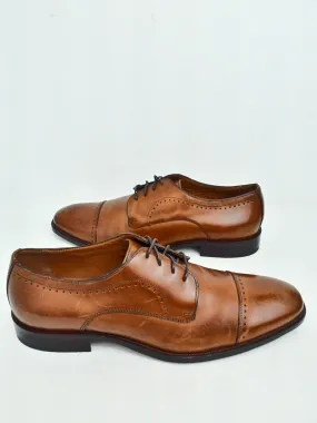 Johnston & Murphy Men's Brown Leather Oxford Size 12