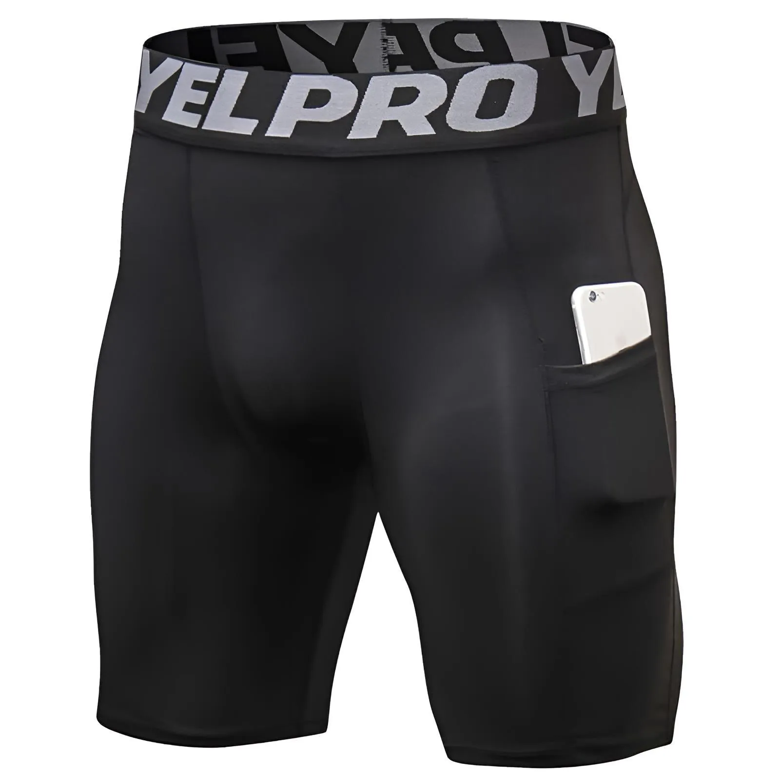 Men Sports Gym Compression Under Base Layer Shorts