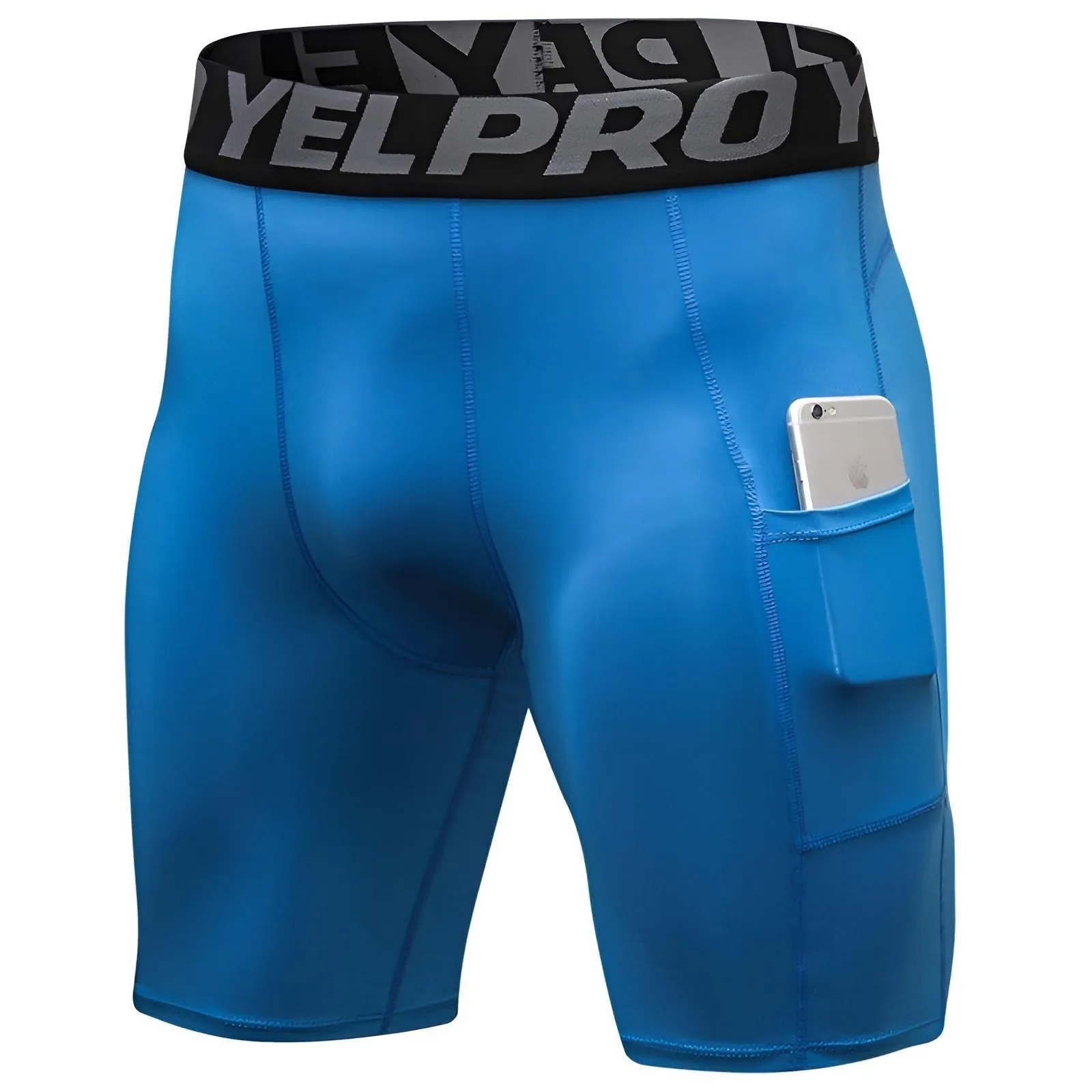 Men Sports Gym Compression Under Base Layer Shorts