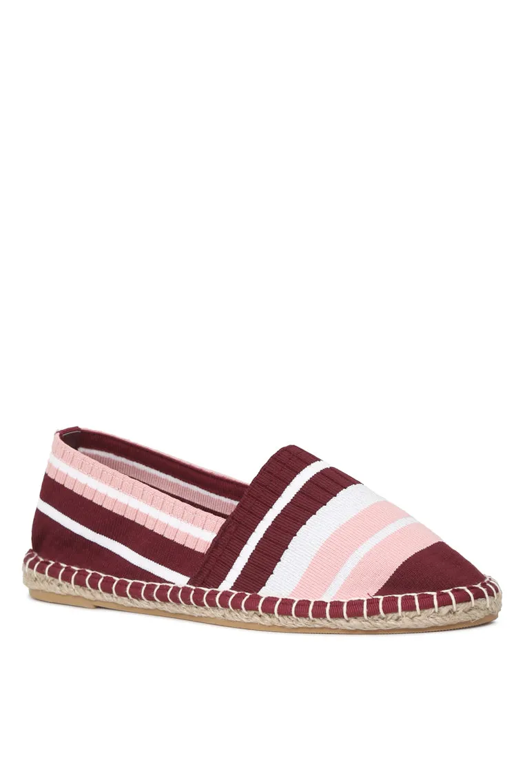 Neon Highlights Slipon Espadrilles