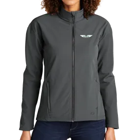 OGIO® Ladies Commuter Full-Zip Soft Shell- Aviation wings