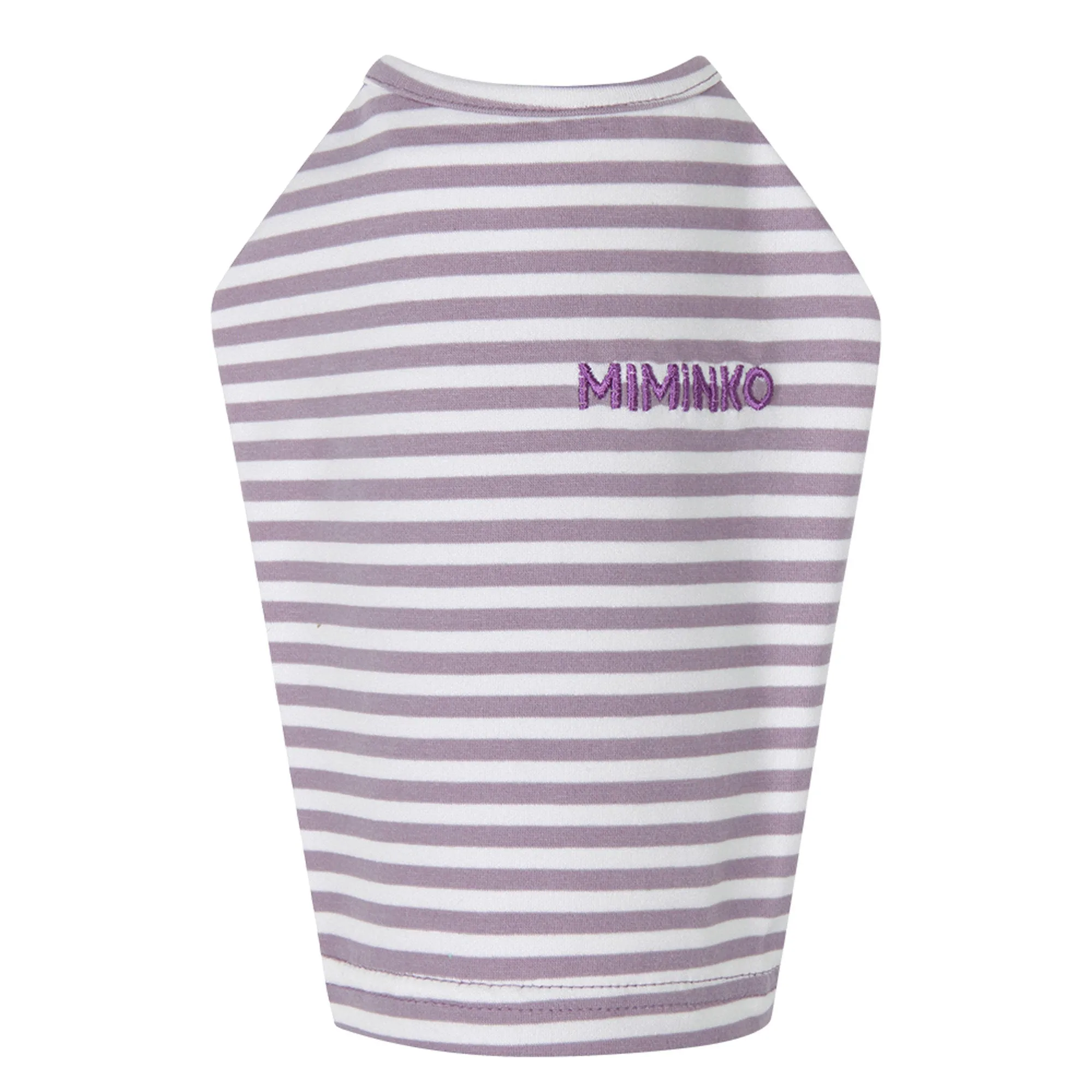 STRIPE ME UP TEE - Purple