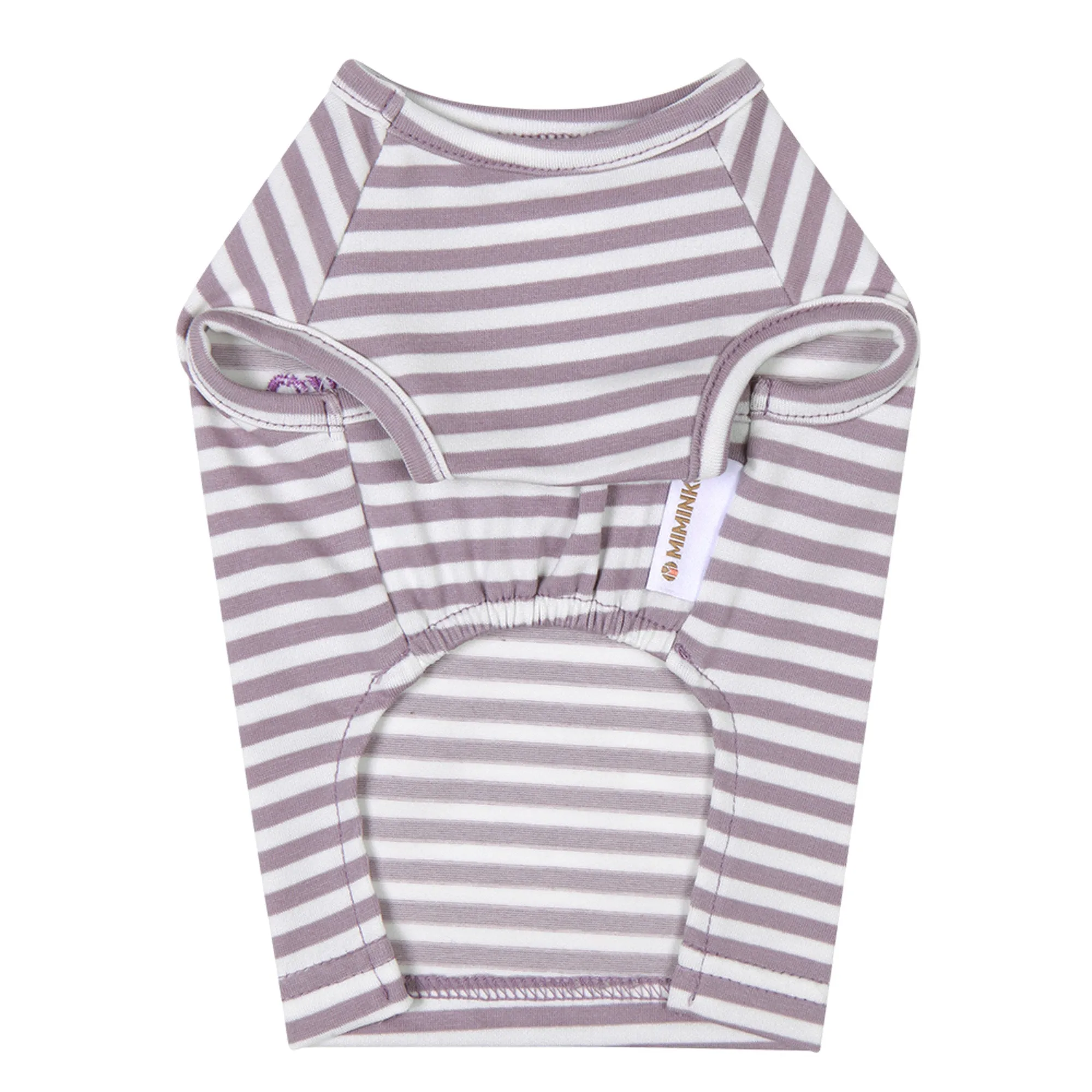 STRIPE ME UP TEE - Purple