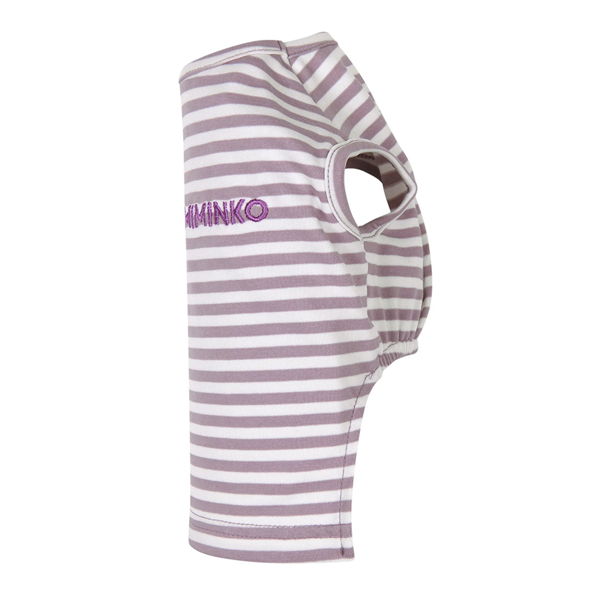 STRIPE ME UP TEE - Purple