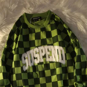 SUSPEND Checkered Sweater