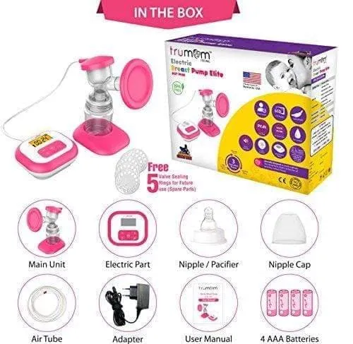 Trumom USA Elite Electric Breast Feeding Pump