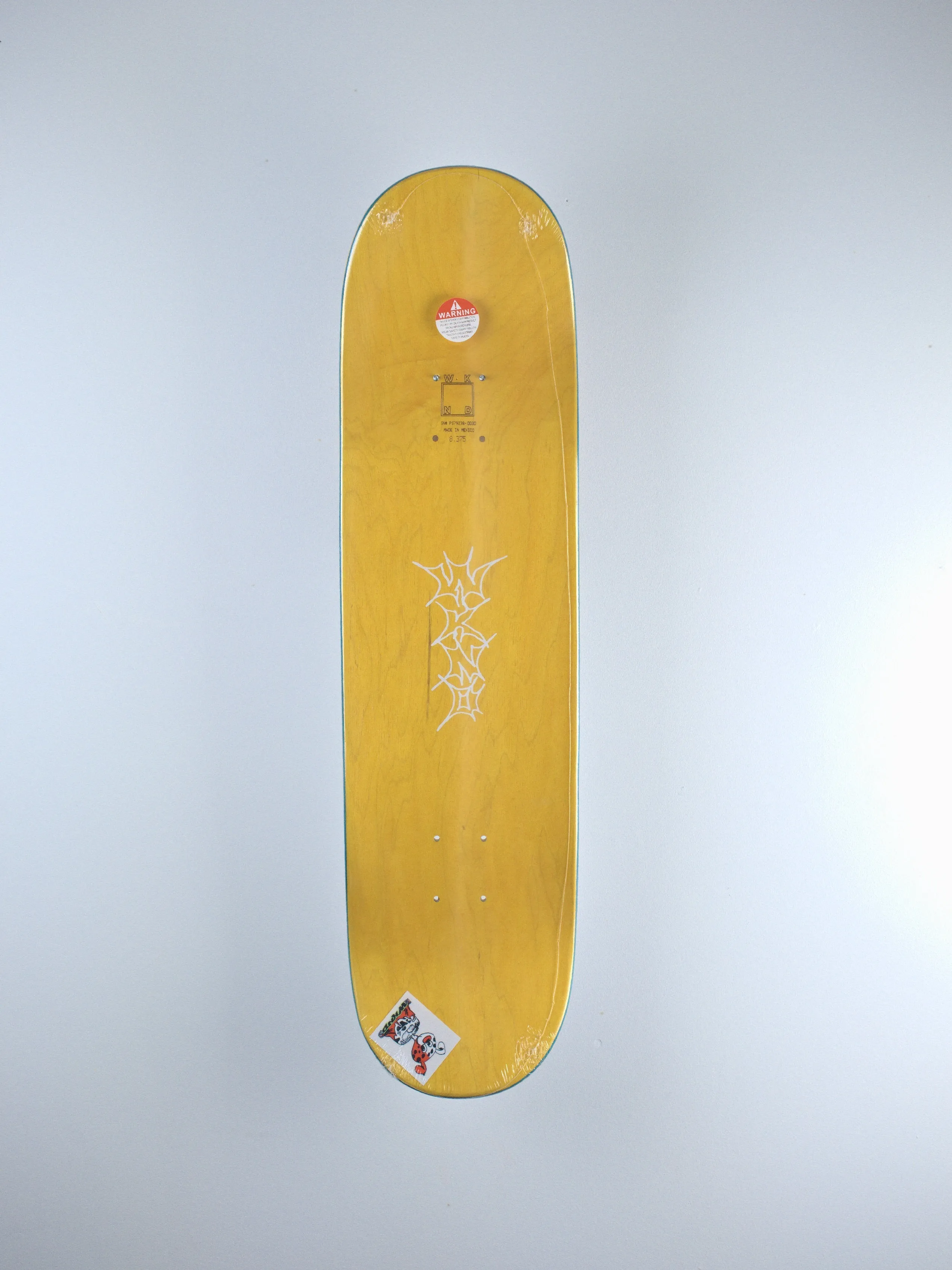 Wknd - "Goldbloom" Tom Karangelo Pro Skateboard Deck - 8.375 Nh Shape