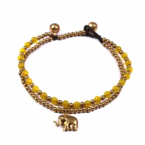 Yellow Agate Bracelet